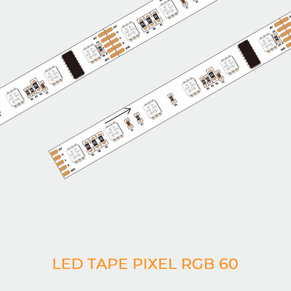 LED TAPE PIXEL RGB 60